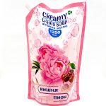 Жидкое мягкое крем-мыло Creamy «Вишня и пион» 1250 мл/6 Creamy