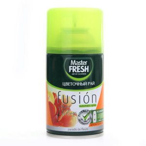 Мастер Фреш - сменный баллон для авт спрея Цветочный рай 250 мл / 12