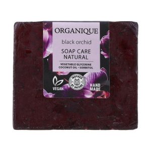 Натуральное мыло куб "Черная орхидея", Organique Soaps Black Orchid