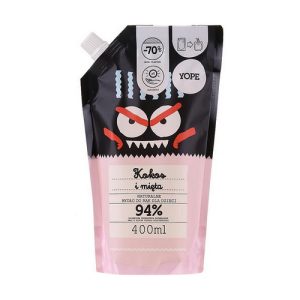 Жидкое мыло для детей "Кокос и мята", Yope Coconut And Mint Natural Hand Soap For Kids (дой-пак)