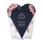 Натуральное мыло "Сердце" в подарочной коробке, Essencias De Portugal Love Soap Inside Of Limited Rose Edition