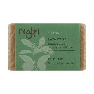 Мыло алеппское "Лимон", Najel Aleppo Soap Invigorating Soap With Lemon