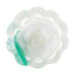 Глицериновое мыло "Роза", белая, Bulgarian Rose Soap