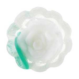 Глицериновое мыло "Роза", белая, Bulgarian Rose Soap