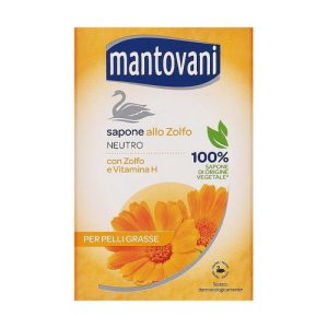Мыло для жирной кожи с серой, Mantovani Sapone Neutro Con Zolfo