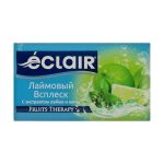 Мыло туалетное "Лаймовый всплеск с экстрактом лайма и мяты", Eclair Fruits Therapy