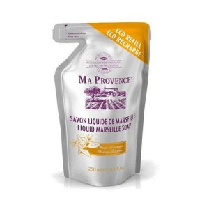 Жидкое Марсельское мыло в экономичной упаковке "Апельсин", Ma Provence Liquid Marseille Soap Orange