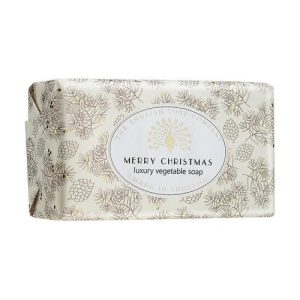 Натуральное парфюмированное мыло с маслом ши, The English Soap Company Merry Christmas Luxury Vegetable Soap