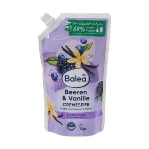 Жидкое крем-мыло c ароматом ягод и ванили, Balea (дой-пак)