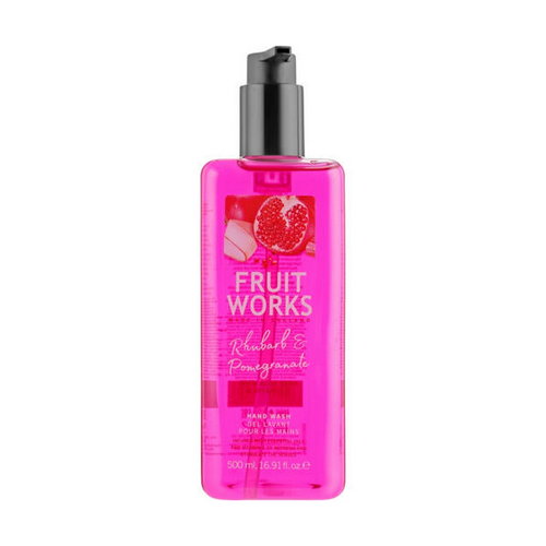 Мыло для рук "Ревень и гранат", Grace Cole Fruit Works Hand Wash Rhubarb & Pomegranate
