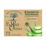Мыло экстранежное с экстрактом алоэ вера, Le Petit Olivier Aloe Vera