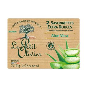 Мыло экстранежное с экстрактом алоэ вера, Le Petit Olivier Aloe Vera