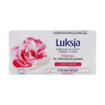 Крем-мыло "Роза и протеины шелка", Luksja Cream Soap Rose And Silk Protein