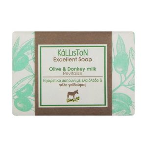 Традиционное мыло с ослиным молоком, Kalliston Traditional Pure Olive Oil Soap Revitalize