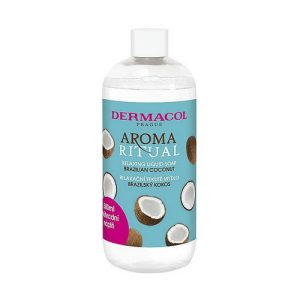 Жидкое мыло "Бразильский кокос", Dermacol Aroma Ritual Brazilian Coconut Relaxing Liquid Soap (сменный блок)