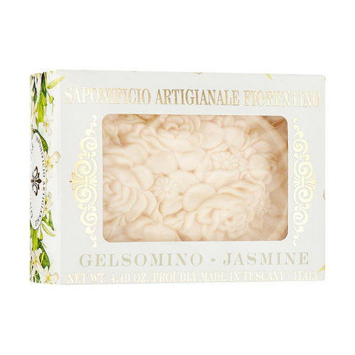 Мыло натуральное "Жасмин", Saponificio Artigianale Fiorentino Botticelli Jasmine Soap
