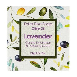 Мыло с лавандой, Kalliston Extra Fine Soap Olive Oil With Lavender