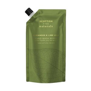 Жидкое мыло для рук "Кориандр и листья лайма", Scottish Fine Soaps Naturals Coriander & Lime Leaf Hand Wash (сменный блок)
