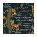 Мыло с растительным маслом "Тигровая трава и имбирь", Apeiron Plant Oil Soap Tiger Grass & Ginger