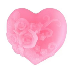 Глицериновое мыло "Влюбленное сердце", Bulgarian Rose Soap