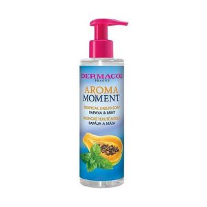 Жидкое мыло "Папайя и мята", Dermacol Aroma Moment Tropical Liquid Soap