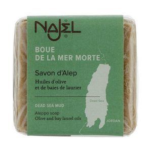 Мыло алеппское с минералами Мертвого моря, Najel Aleppo Soap Dead Sea Mud