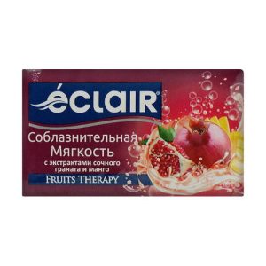 Мыло туалетное "Соблазнительная мягкость с экстрактом сочного граната и манго", Eclair Fruits Therapy