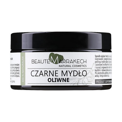 Натуральное черное мыло, Beaute Marrakech Savon Noir Moroccan Black Soap Natural