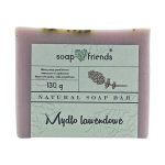 Глицериновое мыло для лица и тела "Лаванда", Soap&Friends