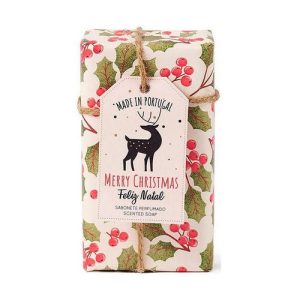Натуральное мыло "Сосна и кедр", Essencias De Portugal Merry Christmas