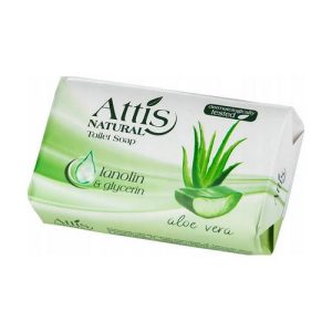 Туалетное мыло "Алоэ вера", Attis Natural Aloe Vera Soap
