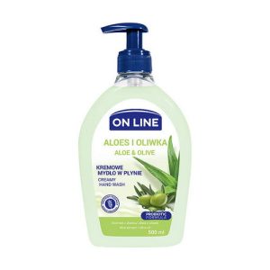 Жидкое мыло "Алоэ и Олива", On Line Aloe & Olive Liquid Soap