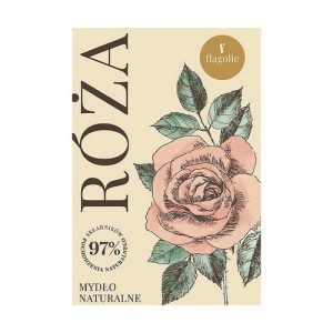 Мыло натуральное "Роза", Flagolie Natural Soap Rose