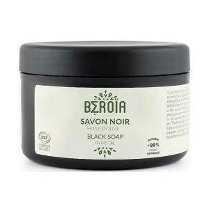Алеппское черное мыло с оливковым маслом, Beroia Aleppo Black Soap With Olive Oil
