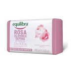 Мыло "Роза" с гиалуроновой кислотой, Equilibra Hyaluronic Rose Soap