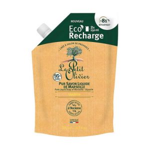 Мыло жидкое с глицерином, Le Petit Olivier Eco-refill Pure Liquid Soap of Marseille Glycerine