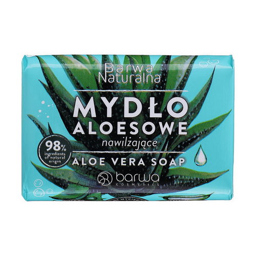 Мыло с экстрактом алоэ и глицерином, Barwa Natural Aloe Vera Soap With Glycerin