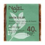 Мыло алеппское c лавровым маслом 40 %, Najel Aleppo Premium Soap 40% Bay Laurel Oil