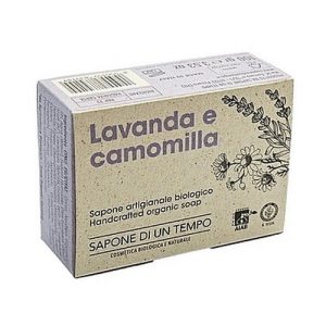 Органическое мыло "Лаванда и ромашка", Sapone Di Un Tempo Organic Soap Lavender And Chamomile