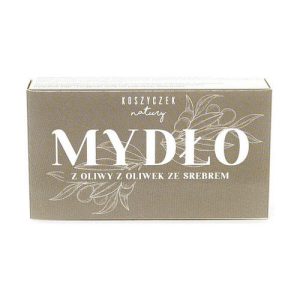 Мыло оливковое с серебром, Koszyczek Natury