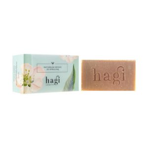 Натуральное мыло с экстрактом лимонной травы и спирулина, Hagi Soap