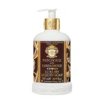 Натуральное жидкое мыло "Пачули и сандаловое дерево", Saponificio Artigianale Fiorentino Patchoul And Sandalwood Luxury Liquid Soap