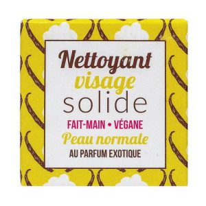 Твердое очищающее средство для лица для нормальной кожи, Lamazuna Solid Facial Cleanser For Normal Skin