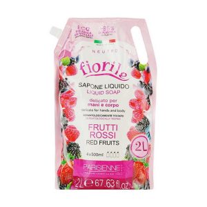 Жидкое мыло "Красные фрукты", Parisienne Italia Fiorile Red Fruits Liquid Soap (дой-пак)