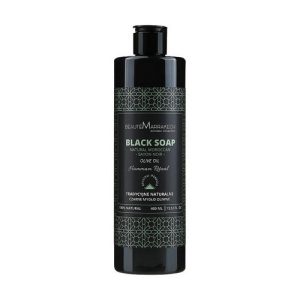 Натуральное черное мыло для душа с оливковым маслом, Beaute Marrakech Shower Black Soap Olive Oil