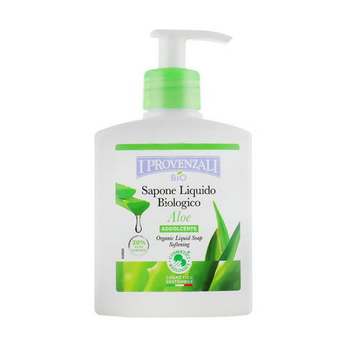 Жидкое мыло, смягчающее, I Provenzali Aloe Organic Liquid Soap Softening
