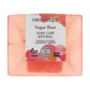 Натуральное питательное мыло, Organique Soap Care Natural Sugar Rose