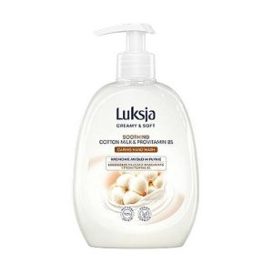 Жидкое мыло "Хлопковое молочко и провитамин B5", Luksja Creamy Cotton Milk & Provitamine B5