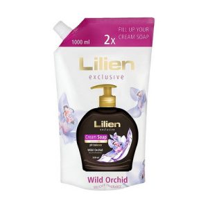 Жидкое крем-мыло "Дикая орхидея", Lilien Wild Orchid Cream Soap Doypack