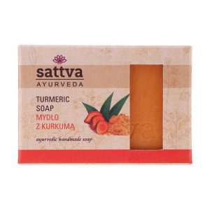 Мыло для тела "Куркума", Sattva Ayurveda Turmeric Soap